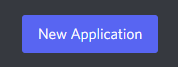 The new application button.